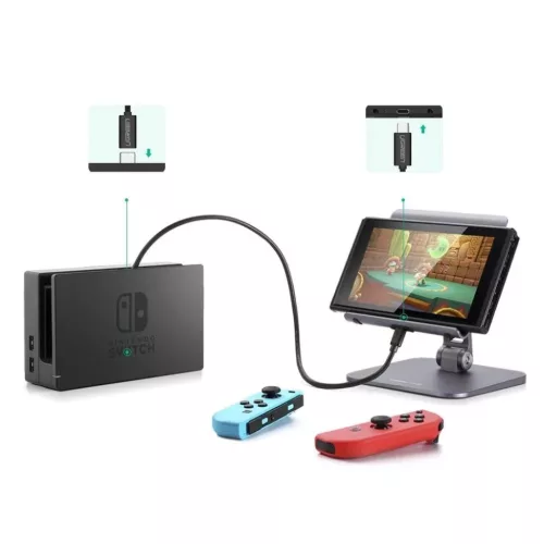 Ugreen USB Type-C 3.1 apa - USB Type-C 3.1 anya kábelhosszabbító 0.-6957303845743 4 kép