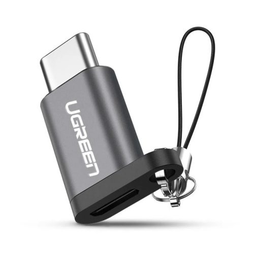 Ugreen micro Micro USB/USB Type-C átalakító adapter rögzítővel s-6957303849451 1 kép