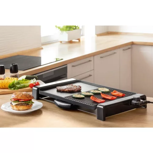 Sencor SBG 106BK asztali elektromos grill 2300 W, 47 x 31 cm, fekete-8590669123438 10 kép