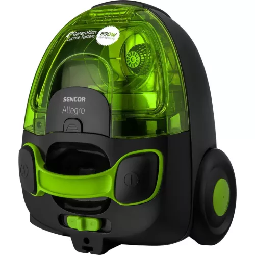 Sencor SVC 510GR-EUE2 porzsák nélküli porszívó, 890 W, 1,5 l, zö-8590669163687 4 kép