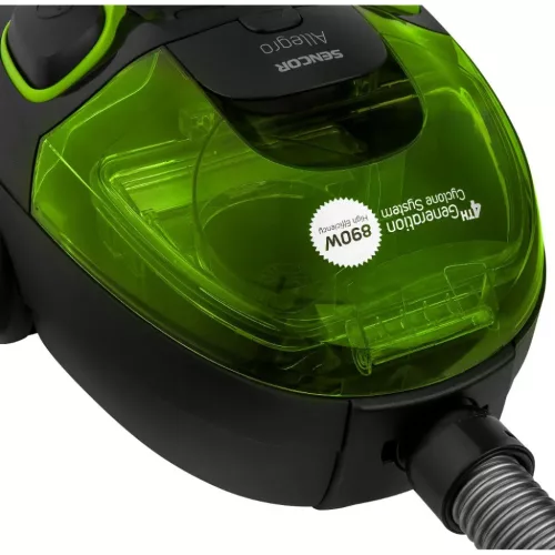 Sencor SVC 510GR-EUE2 porzsák nélküli porszívó, 890 W, 1,5 l, zö-8590669163687 10 kép