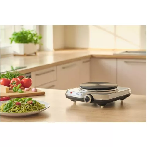 Sencor SCP 1506SS egyzónás elektromos főzőlap 1500 W, 18 cm-8590669320592 7 kép
