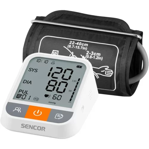 SENCOR SBP 1500WH felkaros vérnyomásmérő Bluetooth és Wi-Fi kapcs-8590669352975 3 kép