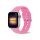 Apple Watch 4/5/6/7/8/SE/Ultra (42/44/45/49mm) szilikon csatos óraszíj élénk rózsaszín Alphajack