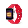 Apple Watch 4/5/6/7/8/SE/Ultra (42/44/45/49mm) szilikon csatos órasz�- 1 kép