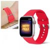 Apple Watch 4/5/6/7/8/SE/Ultra (42/44/45/49mm) szilikon csatos órasz�- 2 kép