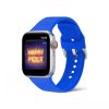 Apple Watch 4/5/6/7/8/SE/Ultra (42/44/45/49mm) szilikon csatos órasz�- 1 kép