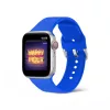 Apple Watch 4/5/6/7/8/SE/Ultra (42/44/45/49mm) szilikon csatos órasz�- 1 kép