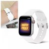 Apple Watch 4/5/6/7/8/SE/Ultra (42/44/45/49mm) szilikon csatos órasz�- 3 kép