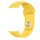 Apple Watch 4/5/6/7/8/SE/Ultra (42/44/45/49mm) szilikon óraszíj mustársárga színű Alphajack