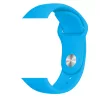 Apple Watch (42/44/45/49mm) szilikon óraszíj kék színű Alphajack- 1 kép