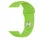 Apple Watch (42/44/45/49mm) szilikon óraszíj zöld színű Alphajack- 1 kép