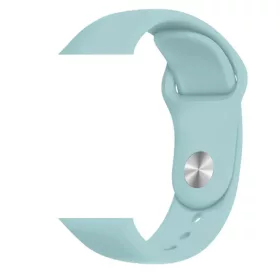 Apple Watch (42/44/45/49mm) szilikon óraszíj menta színű Alphajack- 5 kép