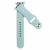 Apple Watch (42/44/45/49mm) szilikon óraszíj menta színű Alphajack- 1 kép
