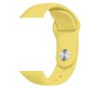 Apple Watch 4/5/6/7/8/SE/Ultra (42/44/45/49mm) szilikon óraszíj sárga színű Alphajack