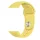 Apple Watch (42/44/45/49mm) szilikon óraszíj sárga színű Alphajac- 1 kép