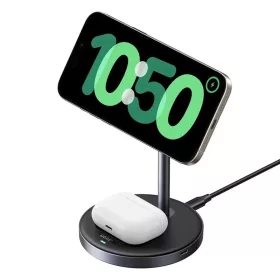   Mágneses töltő 2 az 1-ben Ugreen W710 iPhone-hoz, AirPodshoz Magsafe töltőállomás