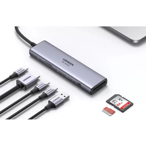 UGREEN 7 az 1-ben USB-C Hub-6941876245215 3 kép