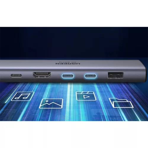 UGREEN 7 az 1-ben USB-C Hub-6941876245215 5 kép