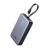 Powerbank 20000mAh Ugreen PB505, USB + USB-C, beépített kábel, 20W -6941876247622 1 kép