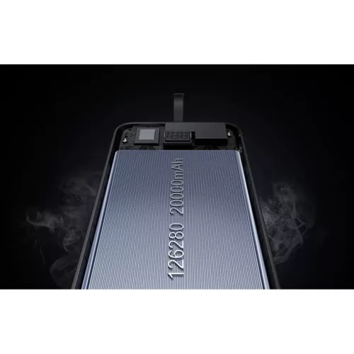 Powerbank 20000mAh Ugreen PB505, USB + USB-C, beépített kábel, 20W -6941876247622 8 kép