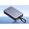 Powerbank 20000mAh Ugreen PB505, USB + USB-C, beépített kábel, 20W -6941876247622 9 kép
