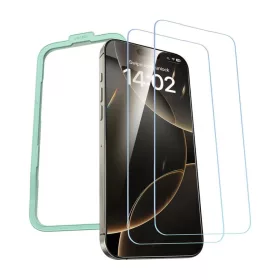 Ugreen üvegfólia kerettel iPhone 16 Pro 2 darabos csomag-6941876249732 1 kép