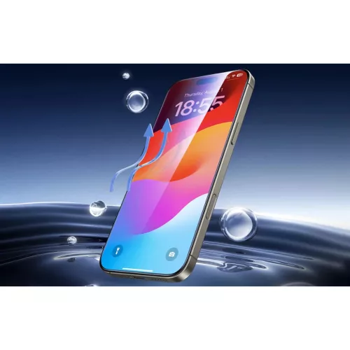 Ugreen üvegfólia kerettel iPhone 16 Pro 2 darabos csomag-6941876249732 2 kép