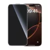 Ugreen Privacy üvegfólia keret iPhone 16 Pro