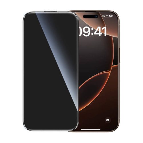 Ugreen Privacy üvegfólia keret iPhone 16 Pro