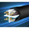 UGREEN Ethernet RJ45 lapos kábel, Cat.6, UTP, 0,5m (fekete)-6957303851720 3 kép