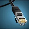UGREEN Ethernet RJ45 lapos kábel, Cat.6, UTP, 8m (fekete)-6957303851775 2 kép