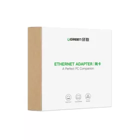 Ugreen USB Type C 1000Mbps Gigabit külső hálózati adapter fekete (-6957303853076 2 kép