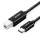 Ugreen nyomtató kábel USB-C - USB-B 480Mb/s 2m fekete (US241)