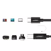 Ugreen nyomtató kábel USB-C - USB-B 480Mb/s 2m fekete (US241)-6957303854462 4 kép