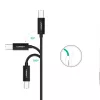 Ugreen nyomtató kábel USB-C - USB-B 480Mb/s 2m fekete (US241)-6957303854462 6 kép