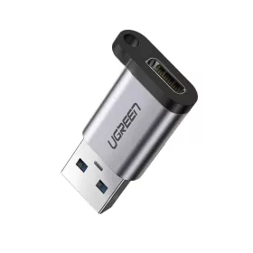 USB C (female) - USB (male) adapter Ugreen US276 USB 5Gb/s - szürke-6957303804047 1 kép