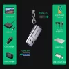 USB C (female) - USB (male) adapter Ugreen US276 USB 5Gb/s - szürke-6957303804047 4 kép