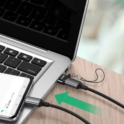 Ugreen US280 50568 USB-C 3.1 (female) / USB-A 2.0 (male) adapter - fek-6957303855681 4 kép