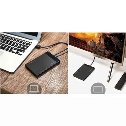 UGREEN US221 2,5 HDD / SSD külső meghajtó, SATA 3.0, USB-C, 50 cm (-6957303804207 2 kép