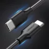 Ugreen US286 USB-C - USB-C PD QC 3A 480Mb/s kábel 1.5m - fekete-6957303859986 2 kép