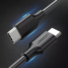 Ugreen US286 USB-C - USB-C PD QC 3A 480Mb/s kábel 1.5m - fekete-6957303859986 2 kép