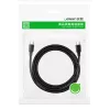 Ugreen US286 USB-C - USB-C PD QC 3A 480Mb/s kábel 1.5m - fekete-6957303859986 5 kép