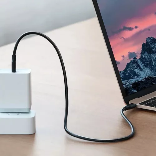 Ugreen US286 USB-C - USB-C PD QC 3A 480Mb/s kábel 1.5m - fekete-6957303859986 6 kép