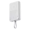 Xiaomi 33W Magnetic Power Bank 10000mAh (Integrated Cable) White / BHR-6932554411800 2 kép
