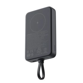 Xiaomi 33W Magnetic Power Bank 10000mAh (Integrated Cable) Gray / BHR9-6932554411794 2 kép