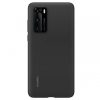 Huawei gyári flexibilis szilikon tok P40 fekete színben (51993719)-6901443365937 2 kép