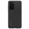 Huawei gyári flexibilis szilikon tok P40 fekete színben (51993719)-6901443365937 2 kép