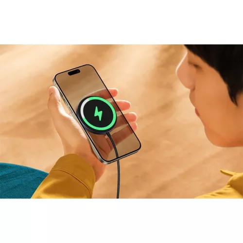 Mágneses Vezeték Nélküli Töltő UGREEN MagSafe W703, 15W, 1,5m-6941876252060 3 kép