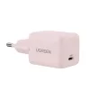 Ugreen X512 20W GaN 1x USB-C hálózati töltő - Rózsaszín-6941876255566 2 kép